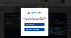 Desktop Screenshot of primecorppm.com