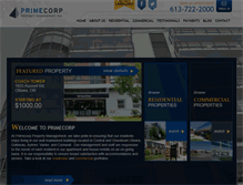 Tablet Screenshot of primecorppm.com